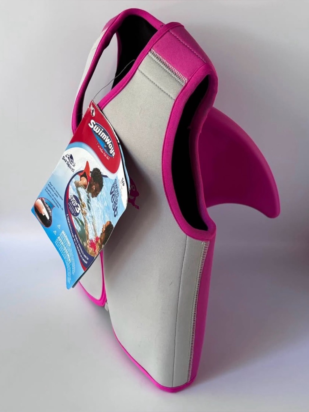 Swimways Sea Squirts Shark Dolphin Child's Swimming Life Jacket Flotation Device